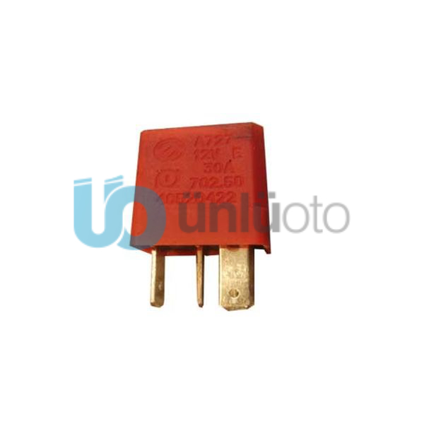 0603020 MİCRO RÖLE 12V 30 AMPER 4 FİŞLİ KIRMIZI