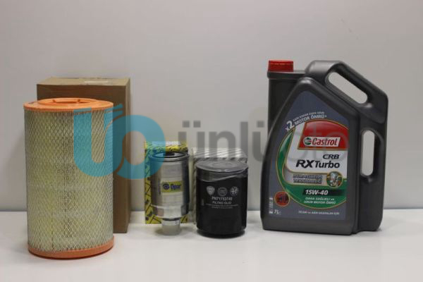 2.8 Ducato Boxer Jumper Düz Dizel Bakım Seti Klimasız