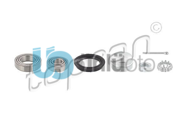 755 ARKA TEKER RULMANI KİT PASSAT 1.8-2.0 04/00 -GOLF I-II-III-IV-JETTA-POLO-IBI
