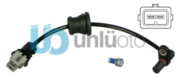 ABS TEKERLEK HIZ DEVİR SENSÖRÜ ARKA ANTARA 06 CHEVROLET CAPTIVA 06 2.0-2.2-2.4