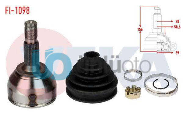 Dış Aks Kafası Sağ Sol - Fiat Scudo 1.6 2.0 Yeni Model