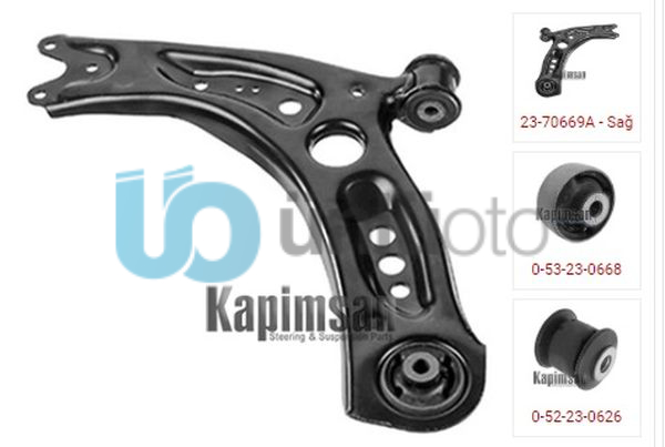 ALT SALINCAK ÖN SOL ROTİLSİZ GOLF VII 12 OCTAVIA 12 LEON 12 A3 12