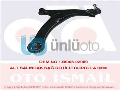 ALT SALINCAK SAĞ ROTİLLİ COROLLA 03