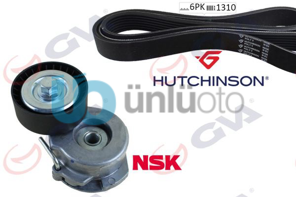 ALTERNATÖR GERGİ KİTİ KÜTÜKLÜ ASTRA H 1.3 CDTİ 05  KLİMALI K036PK1310