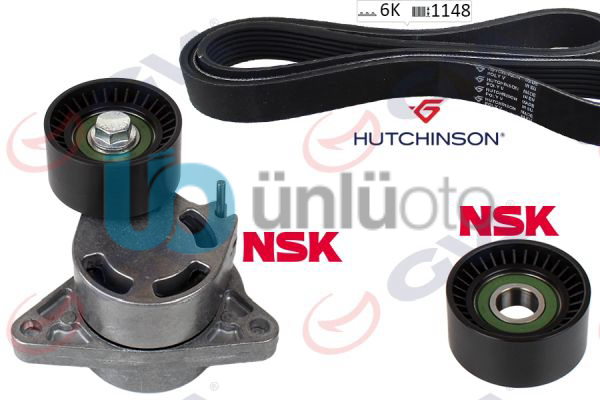 ALTERNATÖR GERGİ KİTİ KÜTÜKLÜ MASTER-MOVANO-VIVARO 01  G9T-G9U 6PK1148
