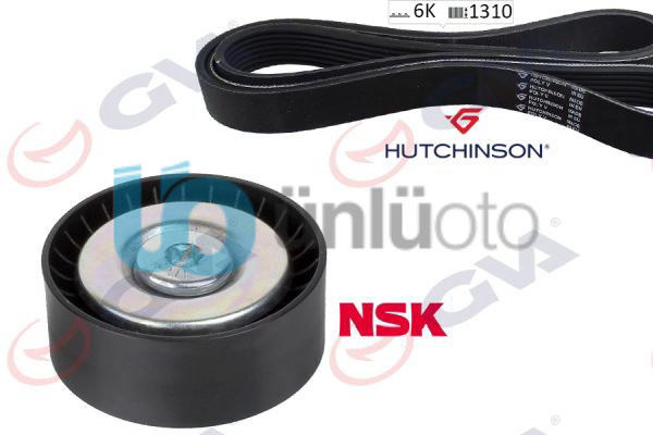 ALTERNATÖR GERGİ KİTİ KÜTÜKSÜZ ASTRA H 1.3 CDTİ 05  KLİMALI K036PK1310