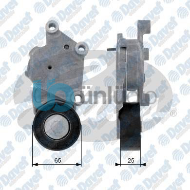 ALTERNATOR GERGI RULMANI (KUTUKLU)-DOBLO-PALIO-ALBEA-FIESTA-FOCUS-MONDEO 1.8TDC-