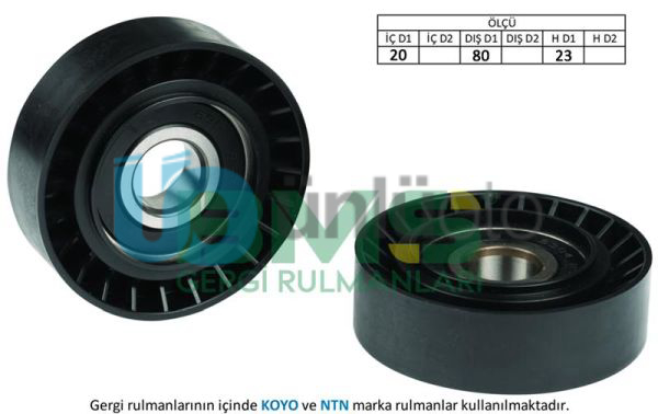 ALTERNATÖR GERGİ RULMANI TEMPRA-SLX-UNO-PALIO-ALBEA-PUNTO-TIPO-UNO 1.4-1.6i-BRAV