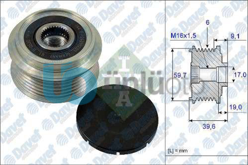 ALTERNATOR KASNAGI ASTRA G-H CORSA C-D 1.7CDTI