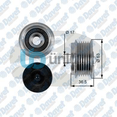 ALTERNATOR KASNAGI (RULMANLI) FOCUS (01 04) FOCUS II (04 ) MONDEO IV (07 ) CONNE