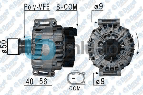 ALTERNATOR SPRINTER 06-