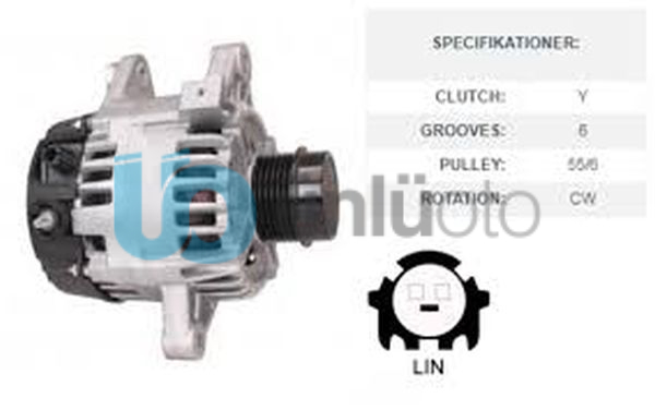 ALTERNATÖR TOYOTA AURIS-COROLLA 1.6 12-18