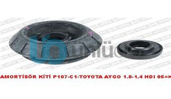 AMORTİSÖR TAKOZU RULMANI KİT PEUGEOT P107-CITROEN C1-TOYOTA AYGO 1.0-1.4 HDI 05