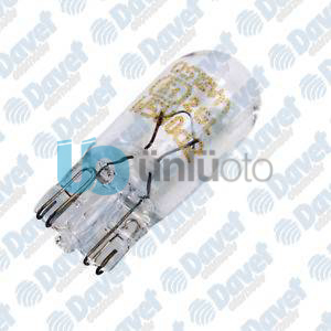 PARK AMPULÜ DUYSUZ 12V ECO W5W 5 W W2.1X9.5D ( T10 DIPSIZ AMPUL )