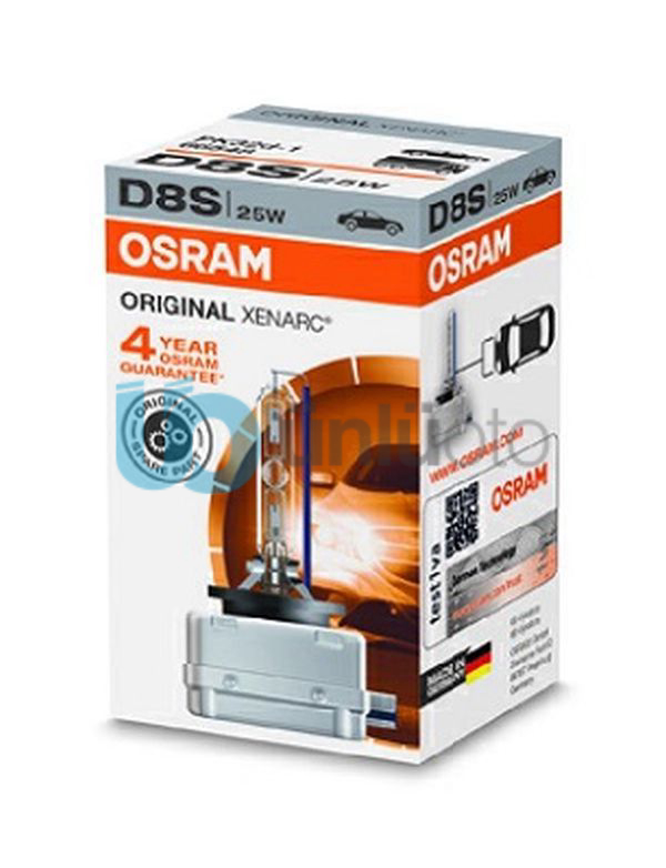 AMPUL GAZ DESARJLI 40V 25W D8S XENARC