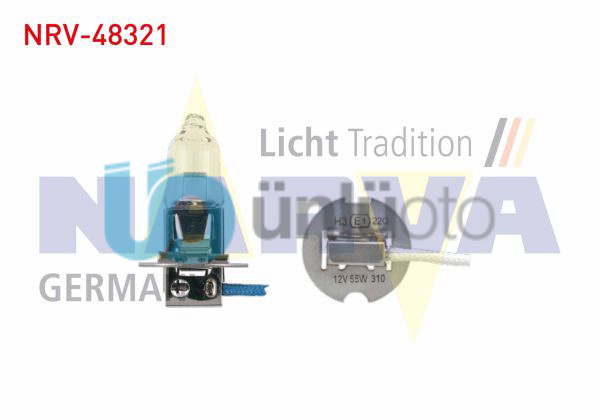 AMPUL H3 12V 55W HALOGEN
