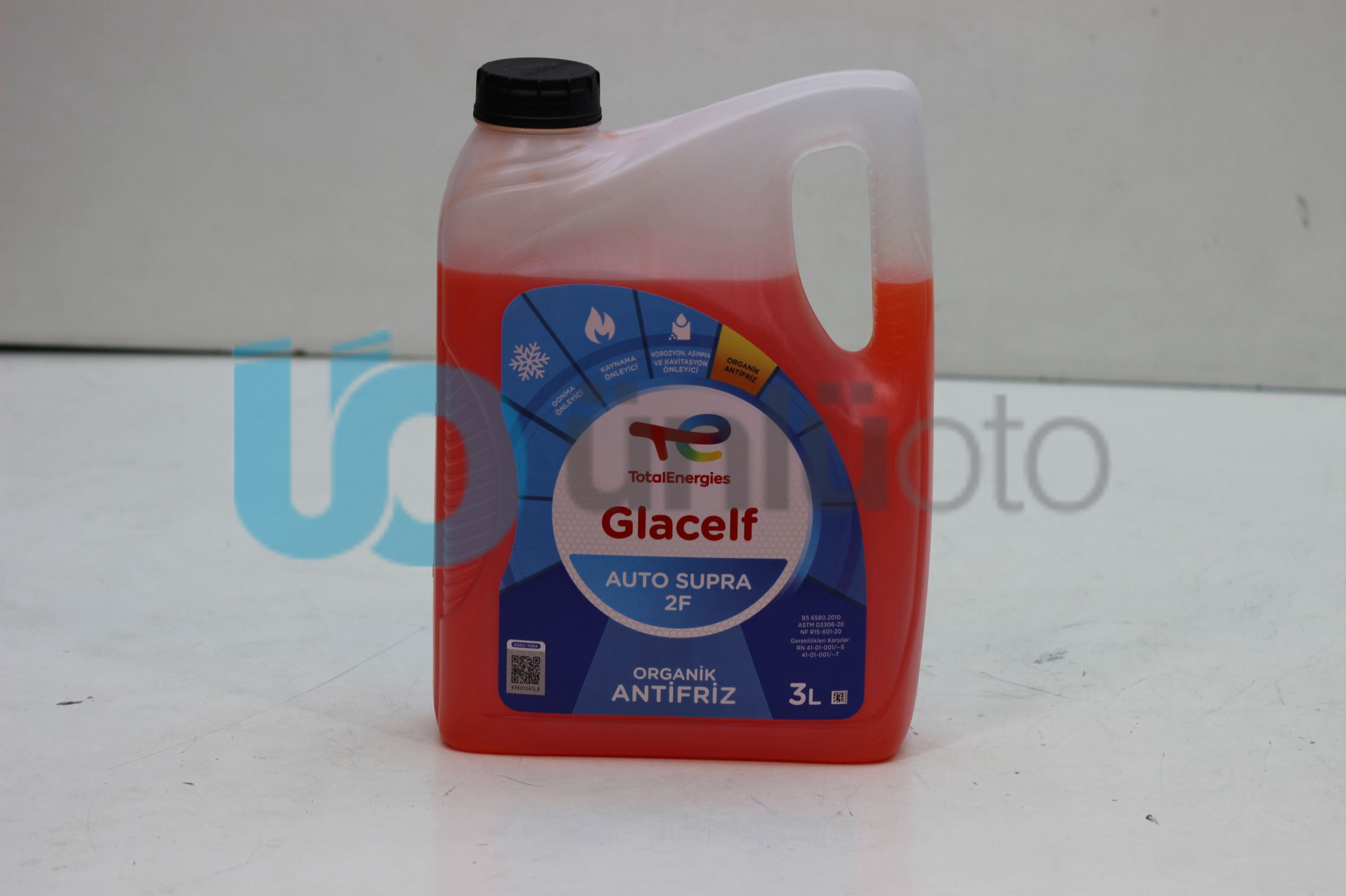 ANTIFIRIZ KIRMIZI GLACELF AUTO SUPRA 2F 3LT ORGANIK