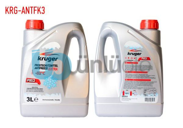 ANTIFRIZ KIRMIZI ORGANIK 3 LITRE (-52 DERECE)
