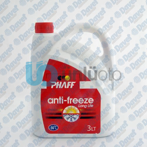 ANTIFRIZ KIRMIZI ORGANIK 3 LT 56 DERECE