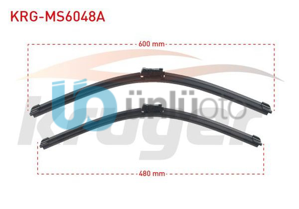 ARAC BAZLI SILECEK SETI 600-480mm VW JETTA (1K2) / SKODA OCTAVIA (1Z3) / AUDI A3