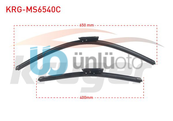 ARAC BAZLI SILECEK SETI 650-400mm CITROEN C3 II (A51) / RENAULT LAGUNA III (BT.)
