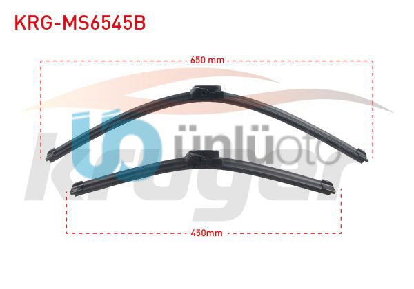ARAC BAZLI SILECEK SETI 650-450mm BMW SERISI 5 (F10) / BMW SERISI 7 (F01-F02-F04