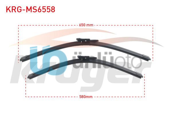 ARAC BAZLI SILECEK SETI 650-580mm MERCEDES SERISI A -169 / SERISI B -245 / VANEO
