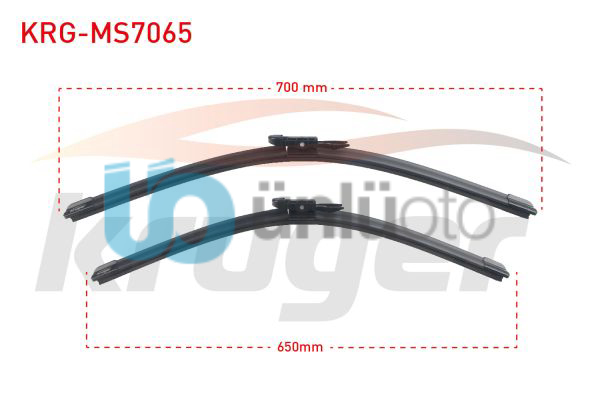 ARAC BAZLI SILECEK SETI 700-650mm MERCEDES VITO (W639) / VIANO (W639) / PEUGEOT