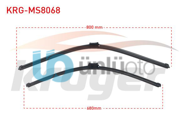 ARAC BAZLI SILECEK SETI 800-680mm CITROEN C4 PICASSO II (B78) / CITROEN GRAND C4