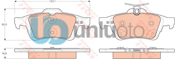 ARKA BALATA FOCUS II CMAX 03 CONNECT 02 LAGUNA III 07 OPEL VECTRA C 02 SIGNU