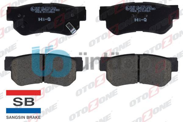 ARKA FREN BALATA HYUNDAI SONATA 2.0L CRDİ VVTİ GLS 98- / TUCSON SANTAFE 2.0L CR