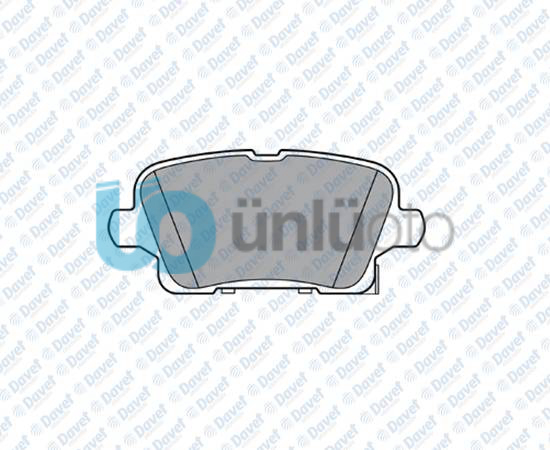 ARKA FREN BALATASI OPEL INSIGNIA B 17" 17-