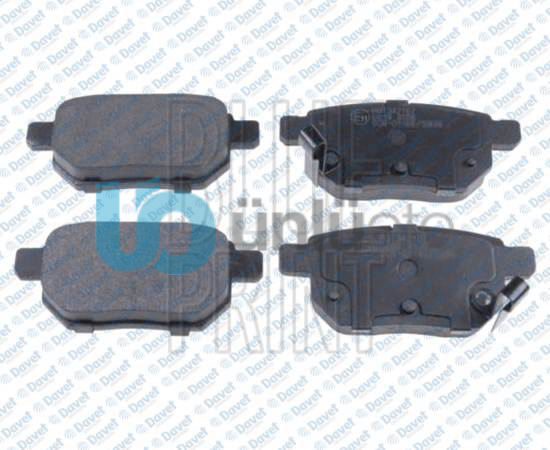 ARKA FREN BALATA TOYOTA AURIS. COROLLA 1.6L 1ZR-FE ZRE151 07-11 / 1.33L 1NR-FE N