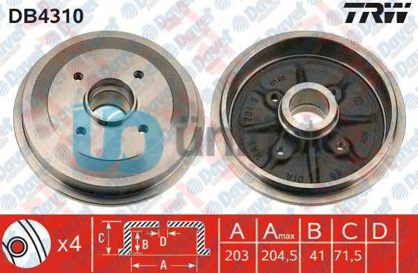 ARKA FREN KAMPANASI C2 C3 C3 II C3 PLURIEL P206 P206+ (T3E) P1007 1,1 / 1,2 / 1,