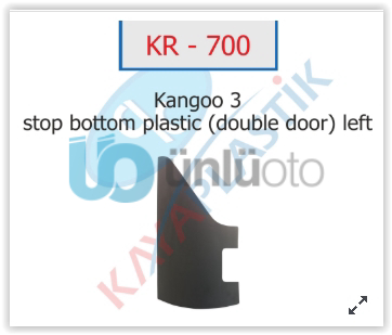 ARKA TAMPON SOL ÜST PARÇA KNG III 08  ÇİFT KAPI