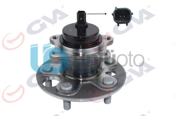 ARKA TEKER PORYASI RULMANLI AURIS-COROLLA E150 07-12 ABS Lİ 5 BİJON