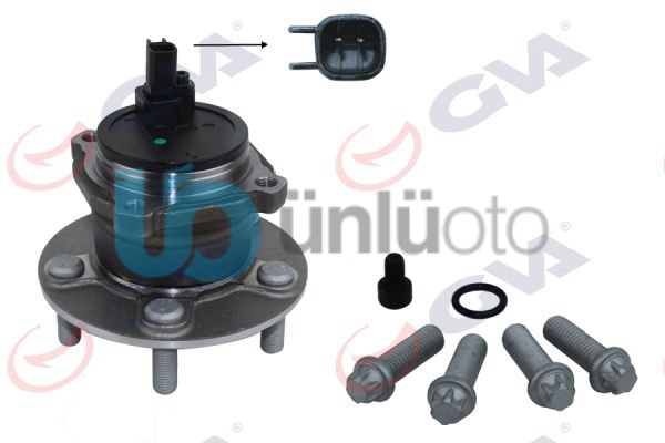 ARKA TEKER PORYASI RULMANLI FOCUS C-MAX 0711 -FOCUS II 0411 ABS Lİ 5 BİJON SEN
