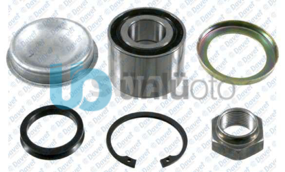 ARKA TEKER RULMANI (SET) R9-R11-R19-CLIO-MEGANE-P106-P206-P306-SAXO-XSARA-C2-C3-