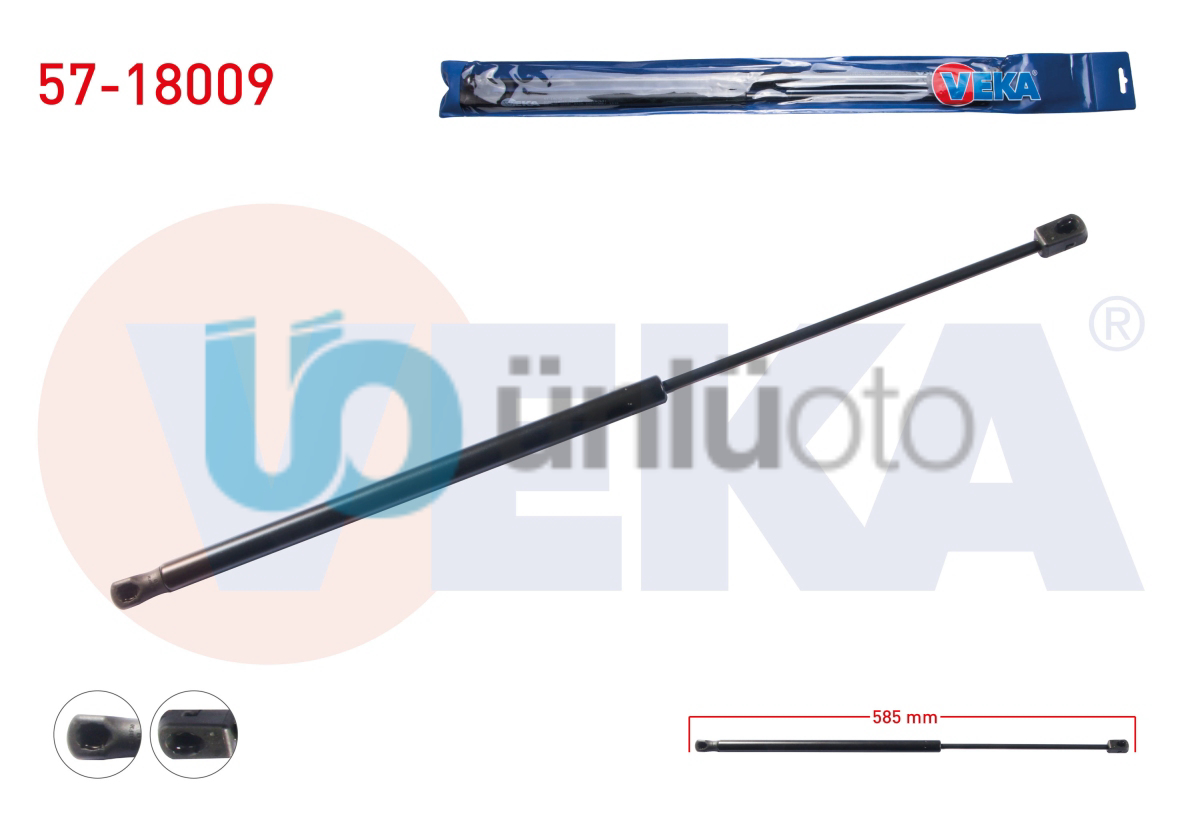 BAGAJ AMORTISORU 585mm/270N FIAT TIPO 1990-2000