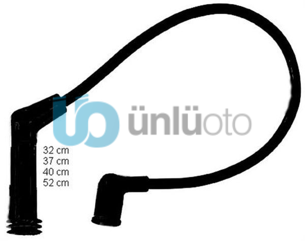 BUJİ KABLOSU HYUNDAI ACCENT 1.5L G4EK 95-00 1.3L G4EA enjeksiyonlu 01- / GETZ 1