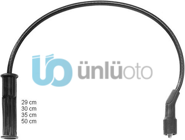 BUJİ KABLOSU MGN 1.6 99  R19 1.2 99  CLIO II 1.2 ie 99  KNG 1.2 98  LOGAN 1.