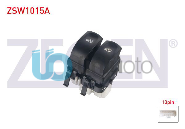 CAM ACMA ANAHTARI CIFTLI BEYAZ SOKETLI TURUNCU ISIK 10 PIN RENAULT CLIO III 2005