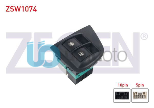 CAM ACMA ANAHTARI CIFTLI CERCEVELI TURUNCU ISIK 10 PIN FIAT DOBLO 2001-2010