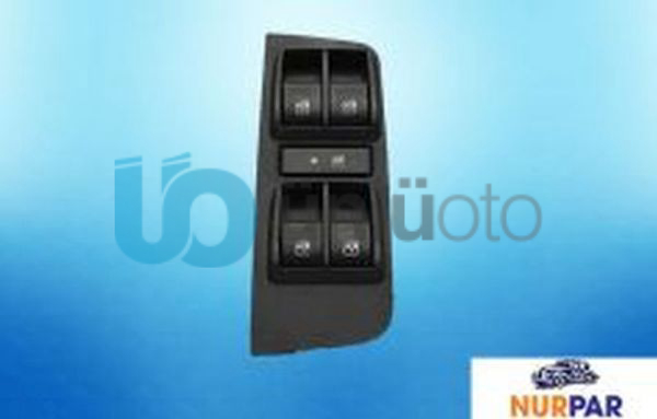 Cam Açma Anahtarı Düğmesi Komple - Fiat Linea 2007 ve sonrası
