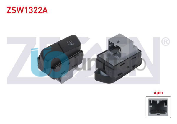 CAM ACMA ANAHTARI SAG TEKLI 4 PIN VOLKSWAGEN POLO 2001-2012