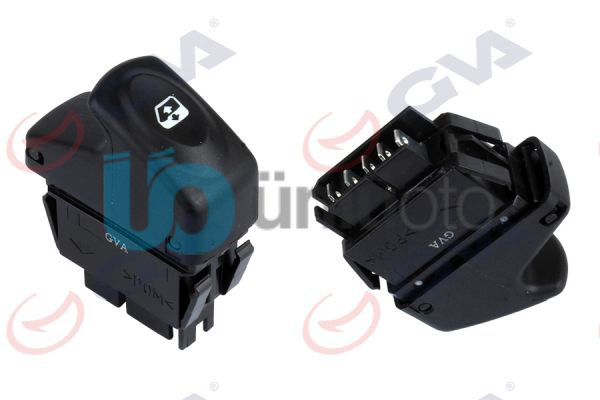 CAM AÇMA ANAHTARI SOL MEGANE I-CLIO II 98-05 5 FİŞ-TEKLİ