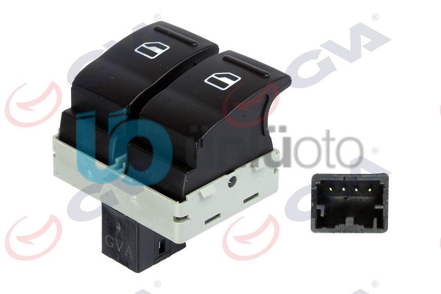 CAM AÇMA ANAHTARI SOL TRANSPORTER T5 4FİŞ-ÇİFTLİ