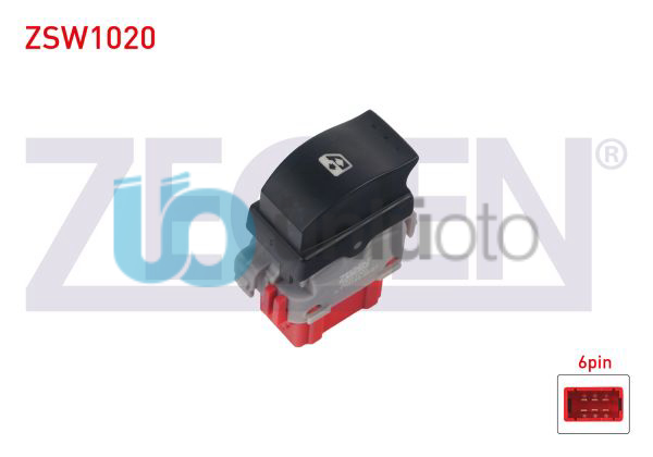 CAM ACMA ANAHTARI TEKLI KIRMIZI SOKETLI TURUNCU ISIK 6 PIN RENAULT MASTER II - M