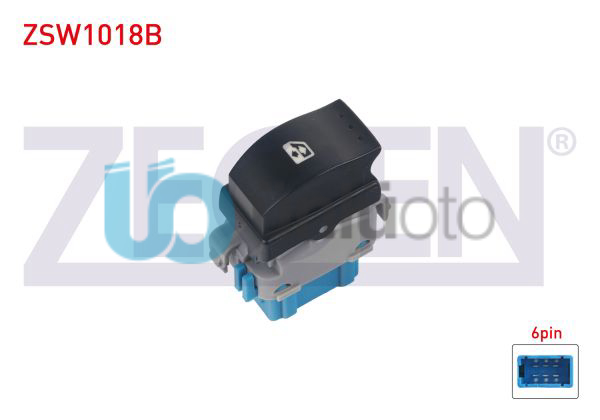 CAM ACMA ANAHTARI TEKLI MAVI SOKETLI TURUNCU ISIK 6 PIN RENAULT KANGOO 2008-/ MA