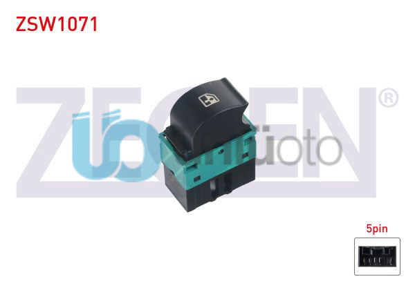 CAM ACMA ANAHTARI TEKLI SIYAH 5 PIN TURUNCU ISIK FIAT DOBLO 2001-2010